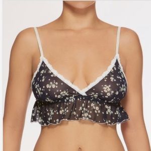 Hanky Panky Chiffon Ruffle Bralette